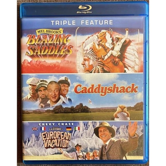 Warner Bros. Media Blazing Saddles Caddyshack National Lampoons European Vacation Bluray